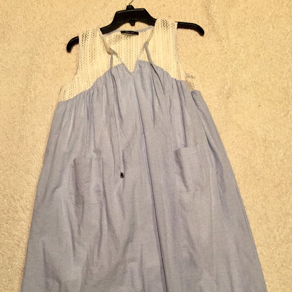 Sundress with two front pockets